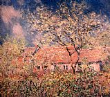 Springtime At Giverny by Claude Monet